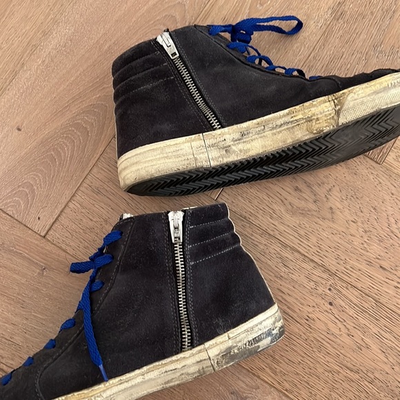 Golden Goose Slide 44 11 Navy Suede - Picture 5 of 5